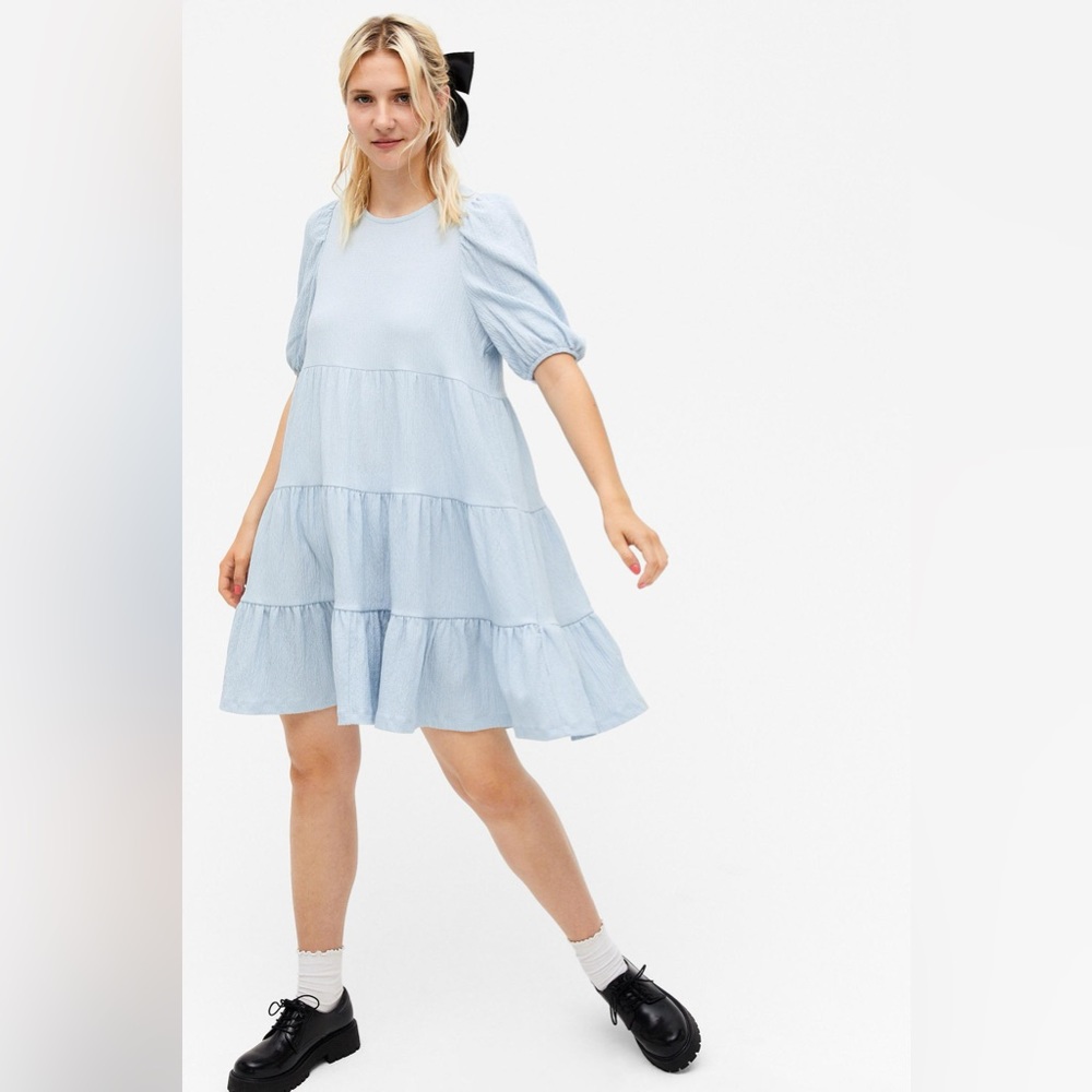 Monki light blue summer sundress